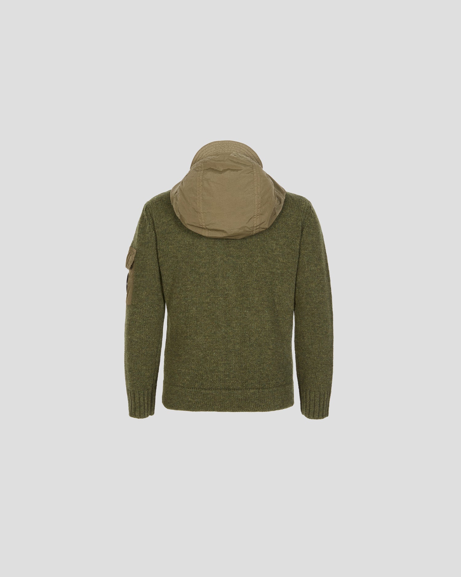 Sweatshirt Zippé Hooded Wool (6712093048895)