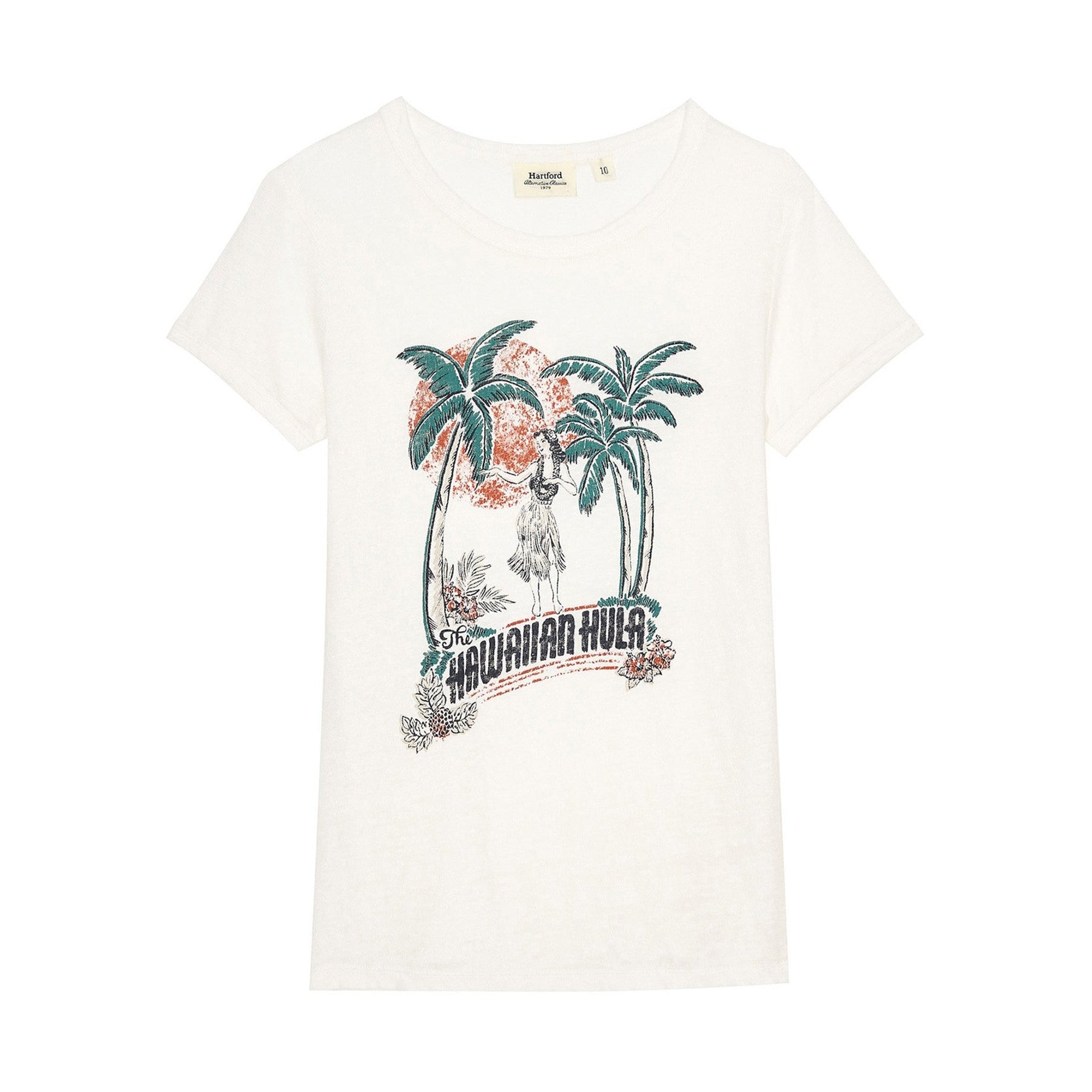T-shirt the Hawaiian Hula (6586229096511)