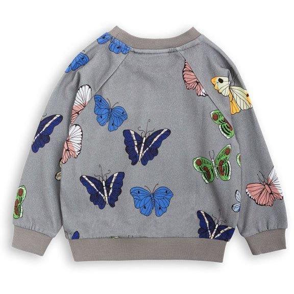 Butterflies Sweatshirt-Fille-MINI RODINI-Maralex Paris (1975963746367)