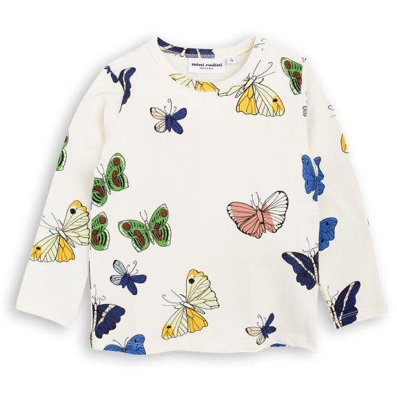 Butterflies Tee-Fille-MINI RODINI-Maralex Paris (1975963779135)