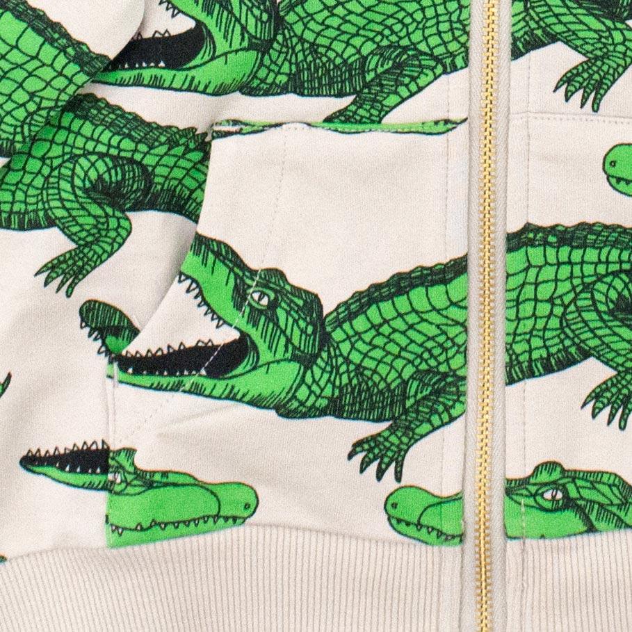 Crocodile Zip Hood-Fille-MINI RODINI-Maralex Paris (1975406035007)