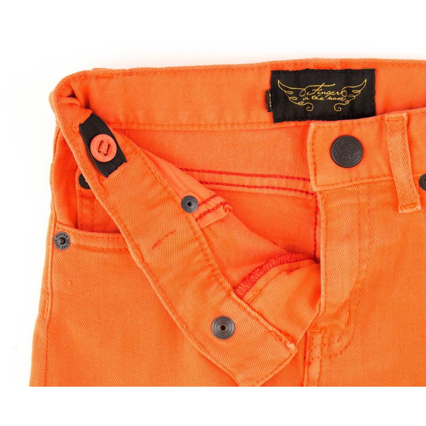 Jean Icon orange-Fille-FINGER IN THE NOSE-Maralex Paris (1975314874431)