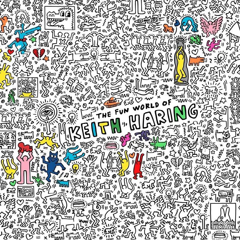 Keith Haring - Coloriage XXL-Mobilier & Loisirs-OMY-Maralex Paris (1975632494655)