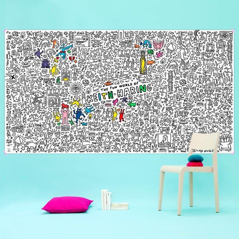 Keith Haring - Coloriage XXL-Mobilier & Loisirs-OMY-Maralex Paris (1975632494655)