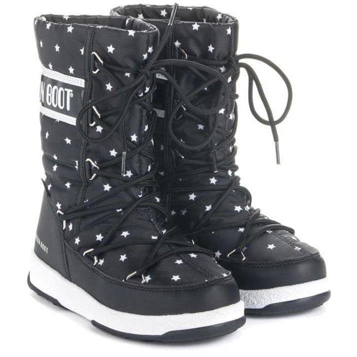 Moon Boot Jr Quilted Star Wp-Fille-MOON BOOT-Maralex Paris (1976203509823)