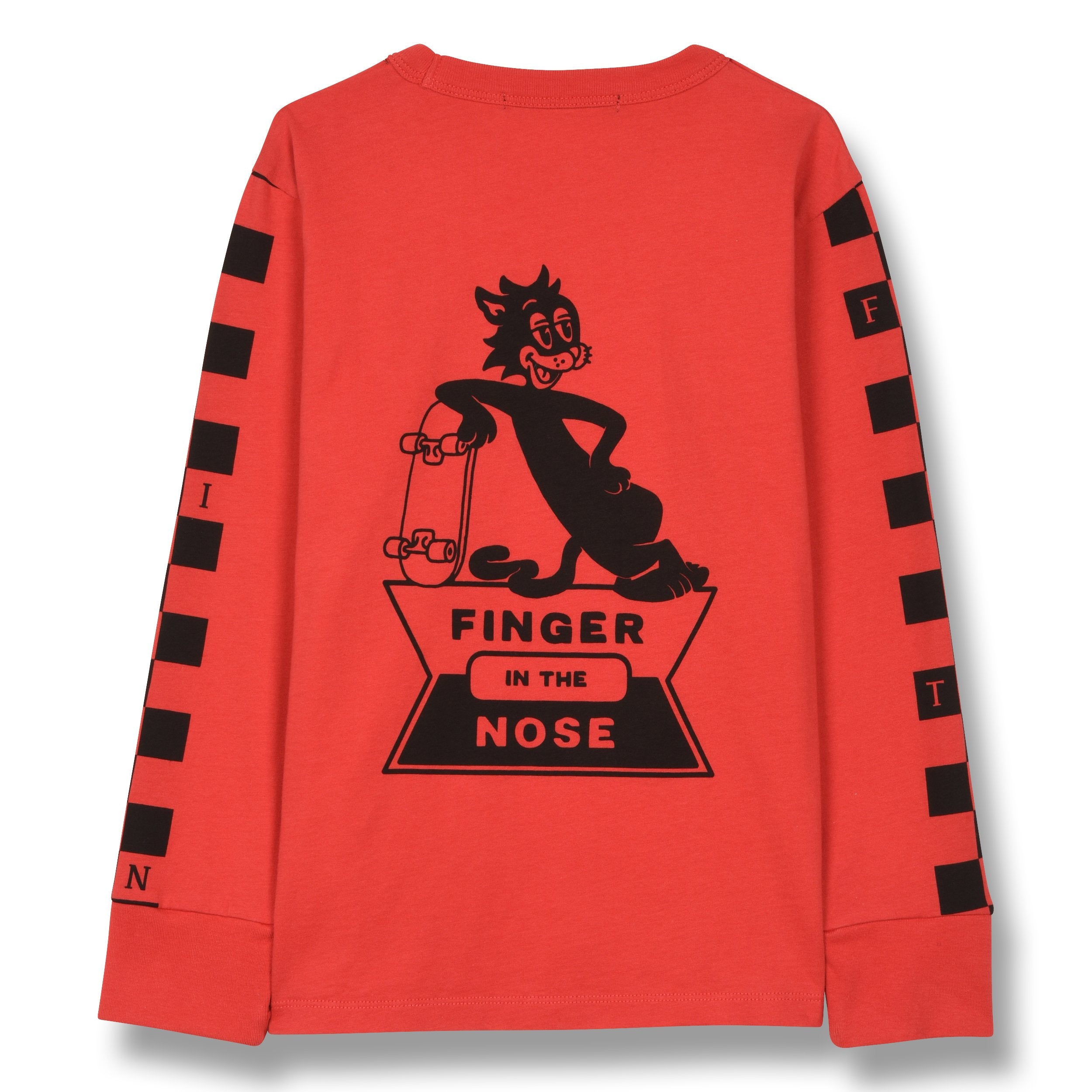 NICO RED SKATE CAT-TOPS & T-SHIRTS-FINGER IN THE NOSE-Maralex Paris (3568167583807)