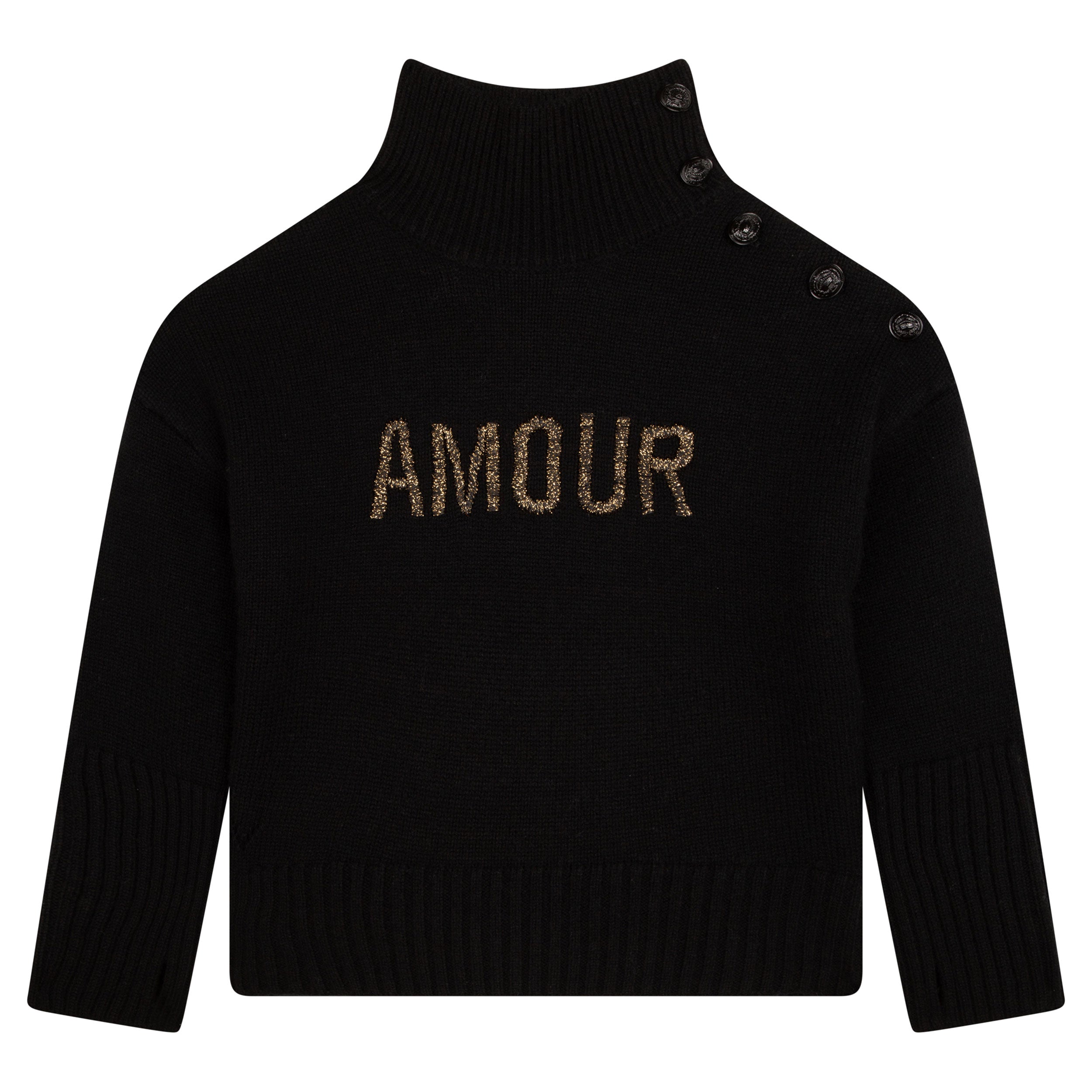 PULL COL ROULÉ AMOUR (7017338961983)
