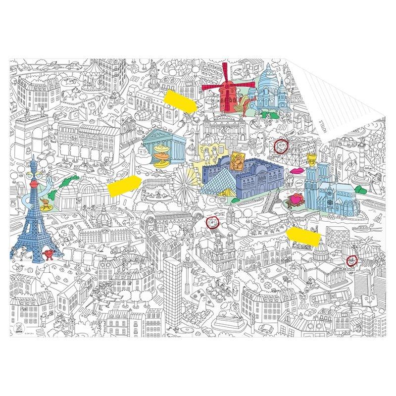 Pocket map Paris-Mobilier & Loisirs-OMY-Maralex Paris (1975664803903)