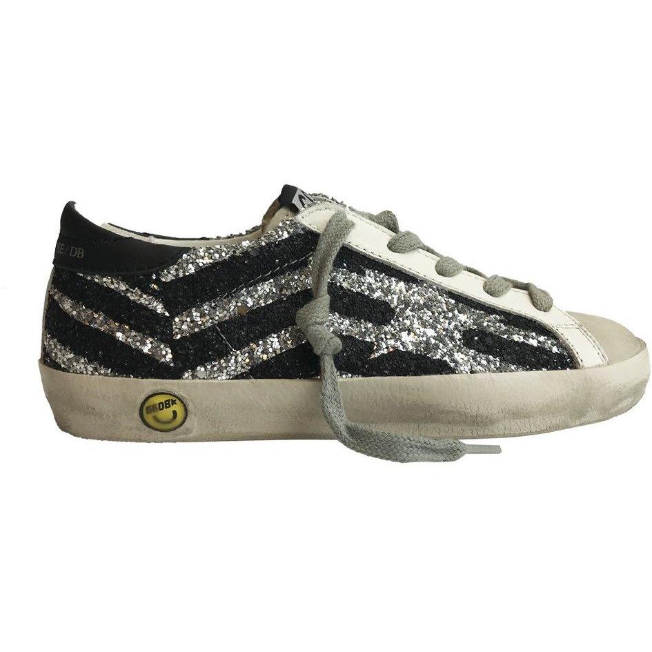 Superstar Silver Glitter-Bébé fille-GOLDEN GOOSE-Maralex Paris (1976230412351)