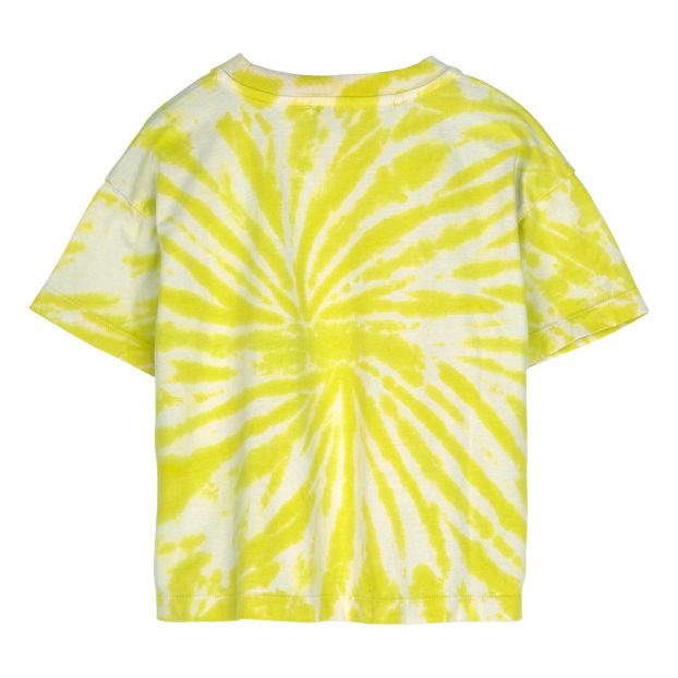 T-Shirt Queen Lime Fluo Tie & Dye (6904462344255)