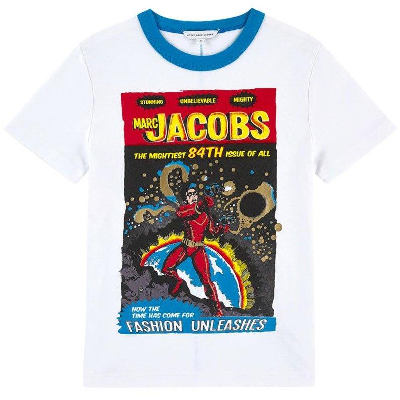 T-shirt Super Héro-Fille-LITTLE MARC JACOBS-Maralex Paris (1976001888319)