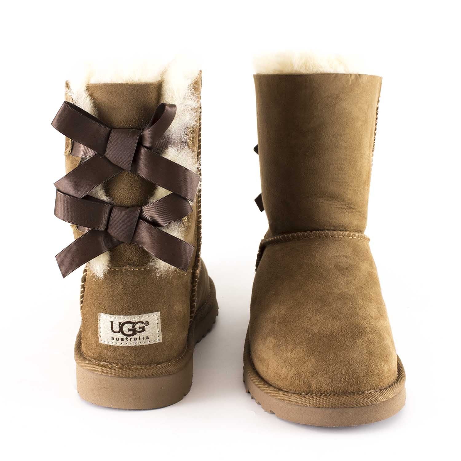 UGG Bailey Bow Boots-Bébé fille-UGG-Maralex Paris (1975642259519)